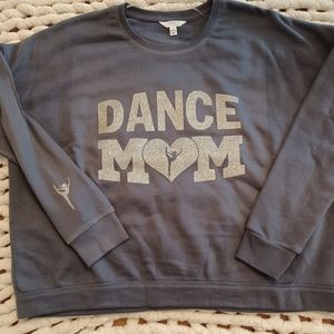 "DANCE MOM" Blue Large Sweater